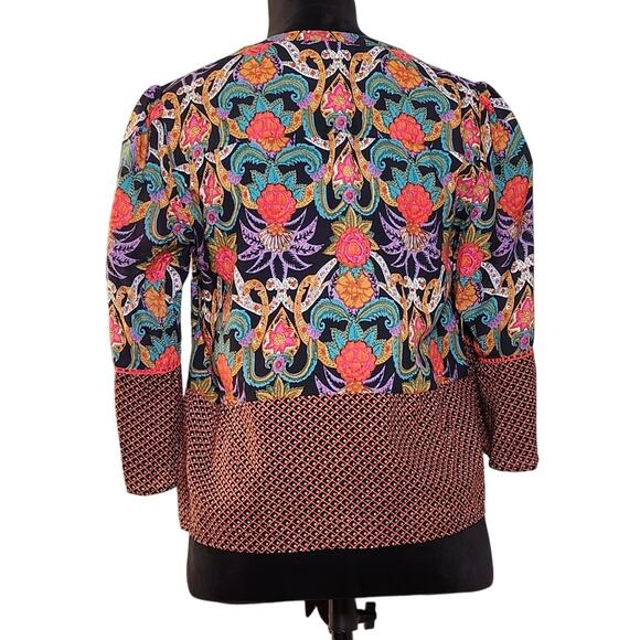 MAEVE Anthropologie Carter Floral Top, Size 6 - Picture 3 of 13